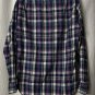Sid Mashburn Mens Long Sleeve Button Front Knit Plaid Shirt Size Small EUC