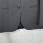 Tombolini Mens Three Button Gray Wool Blazer Jacket Coat Italy Size 44 EUC