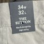 NWT J. Crew The Sutton Slim Fit Gray Mens Casual Slacks Pants Trousers 34x32
