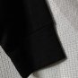 NWT Eddie Bauer Womens Long Sleeve Black Fleece Hoodie Sweat Shirt Size Large