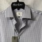 NWT 3 Wise Men Long Sleeved Button Front Mens Casual Shirt Size 41(XL)