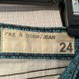 rag & bone Womens Juniors Jeans Tweed Print Size 24 EUC
