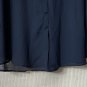 NWT Torrid Womens Navy Blue Long Sleeve Button Cold Shoulder Top Shirt Size 1X