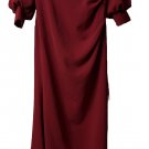 NWT Jovani Womens Full Length Elegant Formal Wine Color Dress Plus Size 18