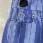 NWT J. Crew Ankle Toothpick Blue Printed Twill Womens Pants Jeans Size 25