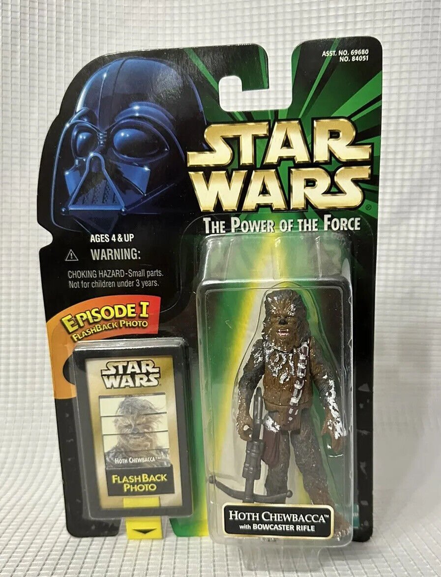 Hasbro Star Wars Hoth Chewbacca With Bowcaster Rifle Action Figure NIP