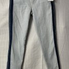 NWT Joes Jeans Lois Icon Ankle Striped Side Womens Juniors Jeans Denim Size 28
