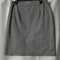 NWT Talbots Size 10 Womens Black White Casual Stretch Skirt