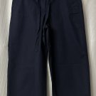 NWT Talbots Heritage Womens Navy Blue Cropped Capri Casual Pants Slacks Size 10