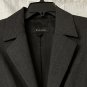 ESCADA Womens Gray Wool Blend Dress Pant Suit Set Blazer Jacket Size 40 EUC