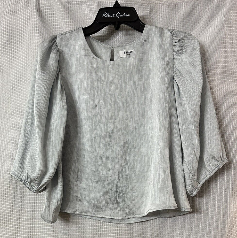 NWT BB Dakota Steve Madden Womens 3/4 Sleeve Top Blouse Shirt Size Medium
