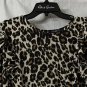 NWT Lane Bryant Womens Long Sleeve Leopard Print Top Blouse Shirt Plus Size 26
