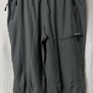 NWT Mocoly Sports Womens Cropped Capri Gray Outdoor Hiking Pants Plus Size 2XL