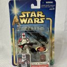NIB Star Wars Clone Trooper Red Attack Of The Clones 2002 Action Figure
