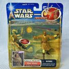 Star Wars AOTC Episode II Deluxe Mace Windu with Blast Apart Battle Droid NIP