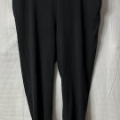 NWT Banana Republic Womens Black Pull On Elastic Waist Pants Slacks Plus Size 14