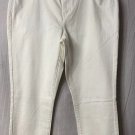 NWT Liverpool Los Angeles The Crop Womens White Jeans Denim Plus Size 14W