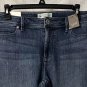 NWT J. Jill Authentic Fit Cape Cod Womens Embroidered Cropped Jeans Size 12