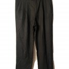 NWT Grant Thomas Mens Black Pleated Front Dress Pants Slacks Size 34x32 Italy