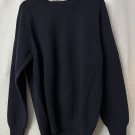 NWT Blumarine Uomo Mens Wool Blend Navy Blue Designer Sweater Size XL Italy