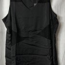 NWOT H by Halston Womens Black Sleeveless Top Blouse Shirt Plus Size 22W