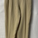 Vintage Barbara Bui Paris Womens Beige Pleated Pants Slacks Size 44 France EUC