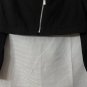 NWT Chicos Black Label Womens Cropped Long Sleeve Moto Zipped Jacket Coat Size 2