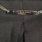 NWT Chicos Black Label Womens Cropped Long Sleeve Moto Zipped Jacket Coat Size 2