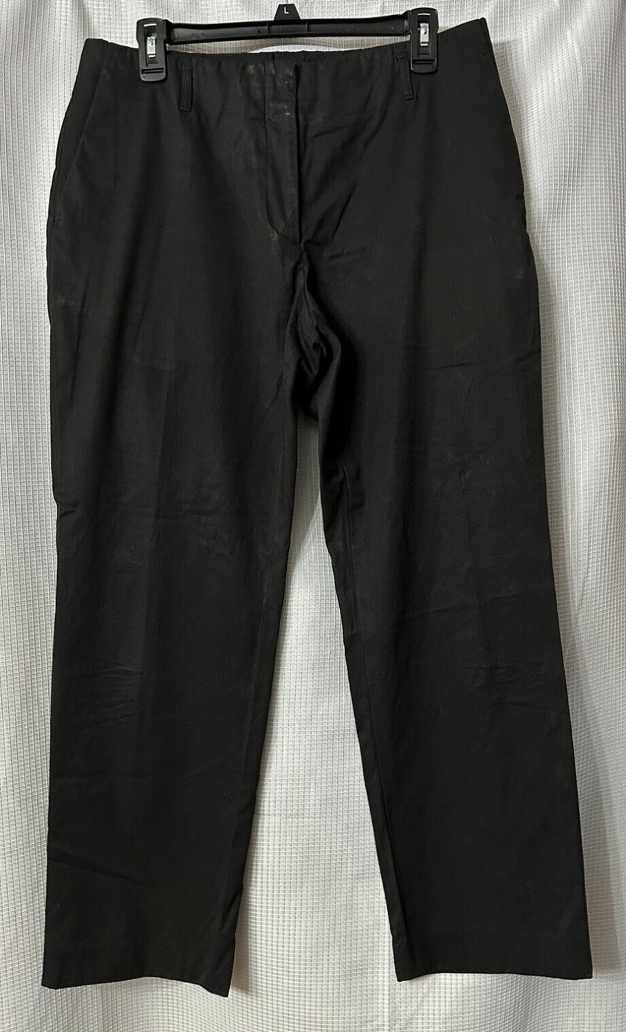 Dries Van Noten Womens Black Casual Pants Slacks Trousers Size 42 EUC