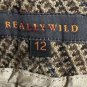 NWT Really Wild British Womens Wool Lined Cuff Leg Pants Slacks Trousers Size 12