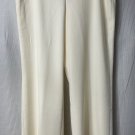 NWT J.Jill Womens Vanilla Lined Side Zip Stretch Pants Slacks Trousers Size 14