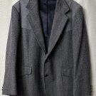 Vintage Pendleton Mens Two Button Blue Wool Blazer Jacket Coat Size 46 EUC