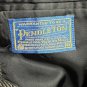 Vintage Pendleton Mens Two Button Blue Wool Blazer Jacket Coat Size 46 EUC