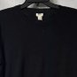 NWT J.Crew Womens Long Sleeve Casual Pullover Black Top Blouse Shirt Plus 2XL