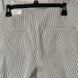 NWT Chicos So Slimming Juliet Slim Leg Striped Crop Womens Pants Plus Size 3(16)