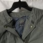 NWT Gap Womens Gray Long Sleeve Zip Front Lined Warm Jacket Coat Size 12