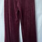 NWT Talbots Womens Wine Casual Stretch Pull On Sweat Pants Size Large