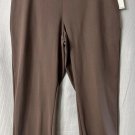 NWT Zac & Rachel Slim Leg Ankle 2 Way Stretch Womens Pull On Casual Pants XL