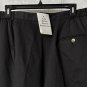 NWT Vintage Talbots David Brooks Womens Black Pants Slacks Trousers Plus Size 20