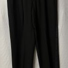 NWT Donna Karan New York Couture Mens Black Wool Dress Tuxedo Pants Size 38