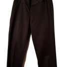 NWT Banana Republic Harrison Fit Womens Black Cropped Pants Size 8