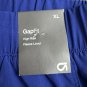 NWT Gap Fit Womens High Rise Fleece Lined Pull On Active Blue Pants Size XL