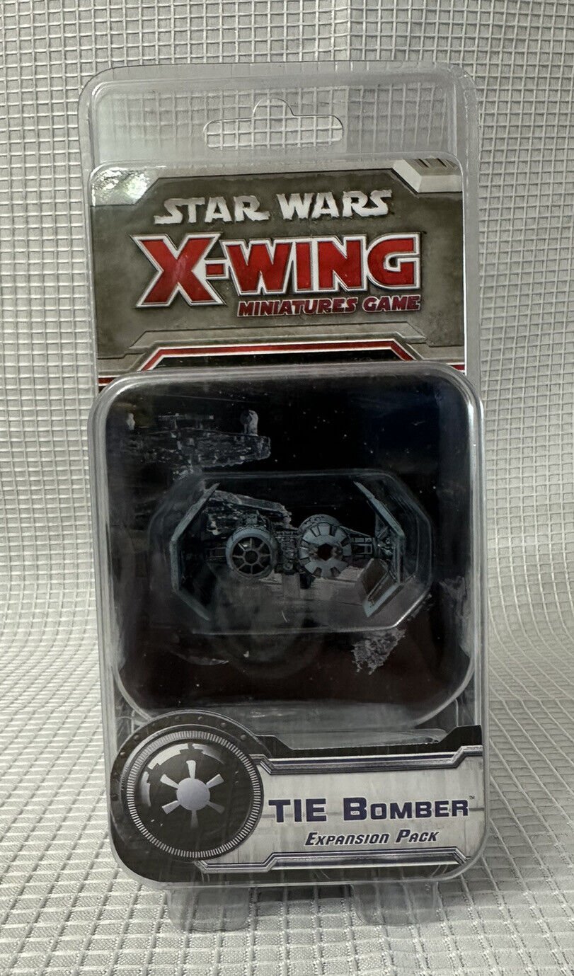 NIB Star Wars X-Wing TIE Bomber Expansion Pack SWX15 Factory Sealed