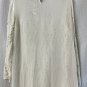 NWT Chicos Womens Long Sleeve White Novelty Eyelit Mix Tunic Top Blouse Size 2