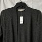 NWT Ann Taylor LOFT Womens Long Sleeve Open Front Shawl Sweater Shirt Size XS