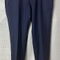 Hackett Mayfair Mens Wool Cuffed Leg Blue Dress Pants Slacks Italy Size 50