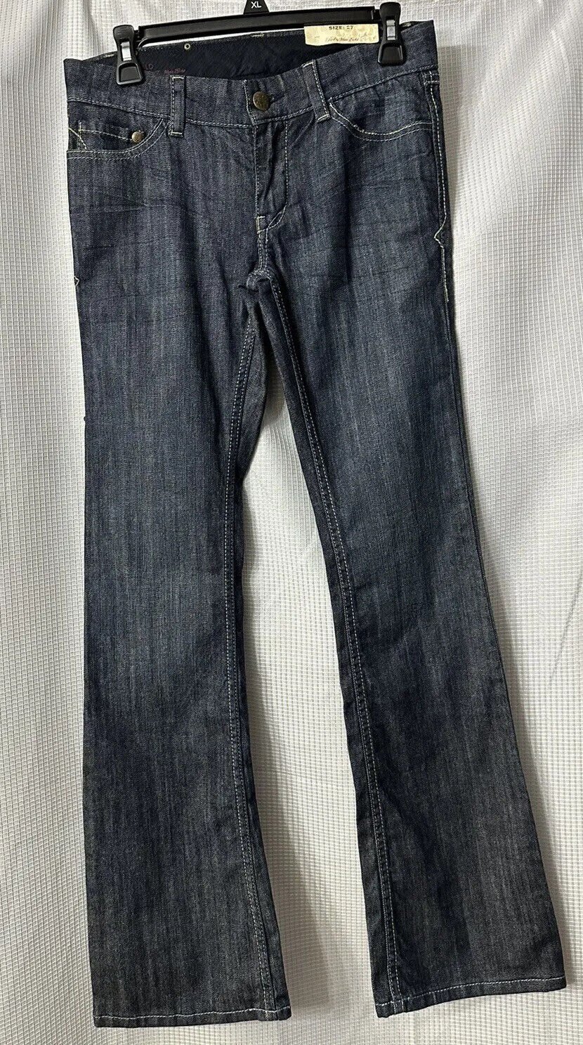 NWT Red by Marc Ecko Emerald Womens Dark Wash Basic Boot Cut Jeans Size 27