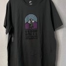 NWT Nike Mens Gray Christmas Holiday Themed Short Sleeve Tee Shirt Size XL