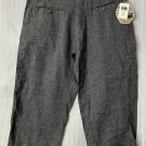 NWT Kavu Womens Gray/Black Hiking Outdoor Hemp Pants Size 4