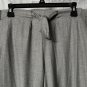 St. John Black Label Womens Gray Elastic Waist Pull On Pants Slacks Size Large